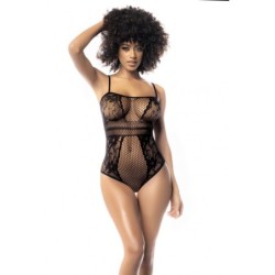 Mod. 1103 Fishnet Bodysuit Black Os