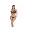Mod. 2792 Zweiteiliges Set Schwarz L/Xl