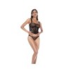 Mod. 2796 Ensemble Deux Pièces Noir L/Xl