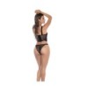 Mod. 2796 Zweiteiliges Set Schwarz L/Xl