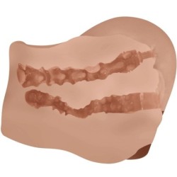 Mila Vibrerande Rumpa Med Realistisk Naturlig Vagina Och Anal Fjärrkontroll