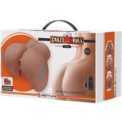 Mila Zadnjični Vibrator Z Realistično Nožnico In Anusom Naraven Daljinski Upravljalnik