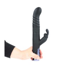 Silver Fox Rechargeable Thrusting And Rotating Rabbit Vibrator