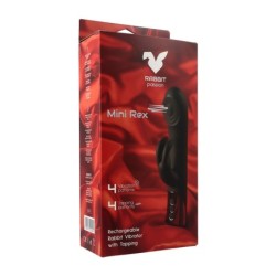 Mini Rex Rechargeable Rabbit Vibrator With Tapping