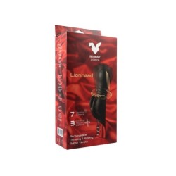 Lionhead Rechargeable Thrusting And Rotating Rabbit Vibrator