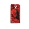 Cinnamon Rechargeable Silicone Vibrator With Tapping Rabbit