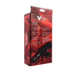 Vibrateur en silicone rechargeable Havana avec lapin vibrant et tige vibrante