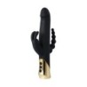Harlequin Rechargeable Rabbit Vibrator With Gyrating Dildo Shape