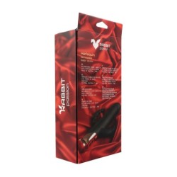 Harlequin Rechargeable Rabbit Vibrator With Gyrating Dildo Shape