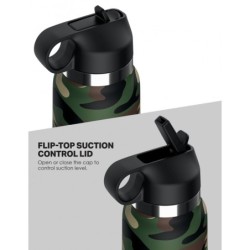 Fap Flask - Happy Camper Discreet Stroker Frosted