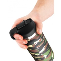 Fap Flask - Happy Camper Discreet Stroker Frosted