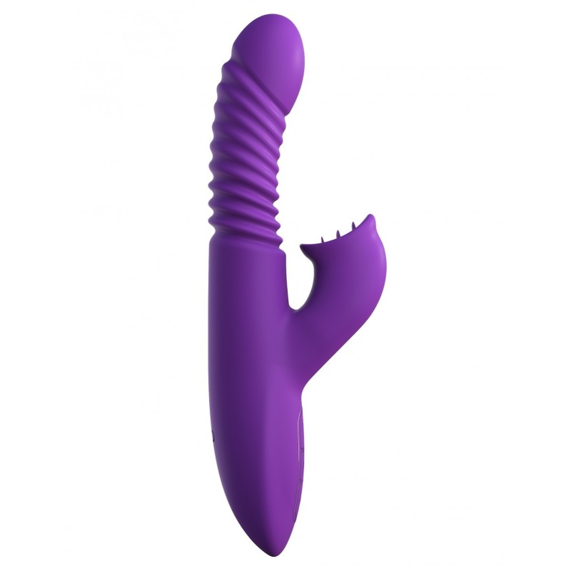 Ultimate Thrusting Clit Stimulate-Her Vijolična