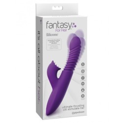 Ultimate Thrusting Clit Stimulate-Her Vijolična