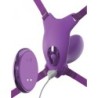 Ultimate G-Spot Butterfly Strap-On Vijolična