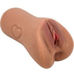 Vagin et anus écarlates design avec un cœur naturel