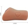 Vagina Escarlate e Ânus Design Com Um Coração Natural