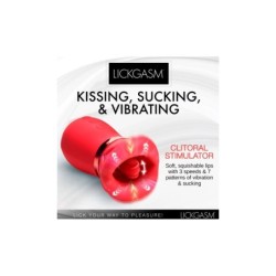 Massageador Clitóris Kiss Me More Kiss Sucção e Vibração