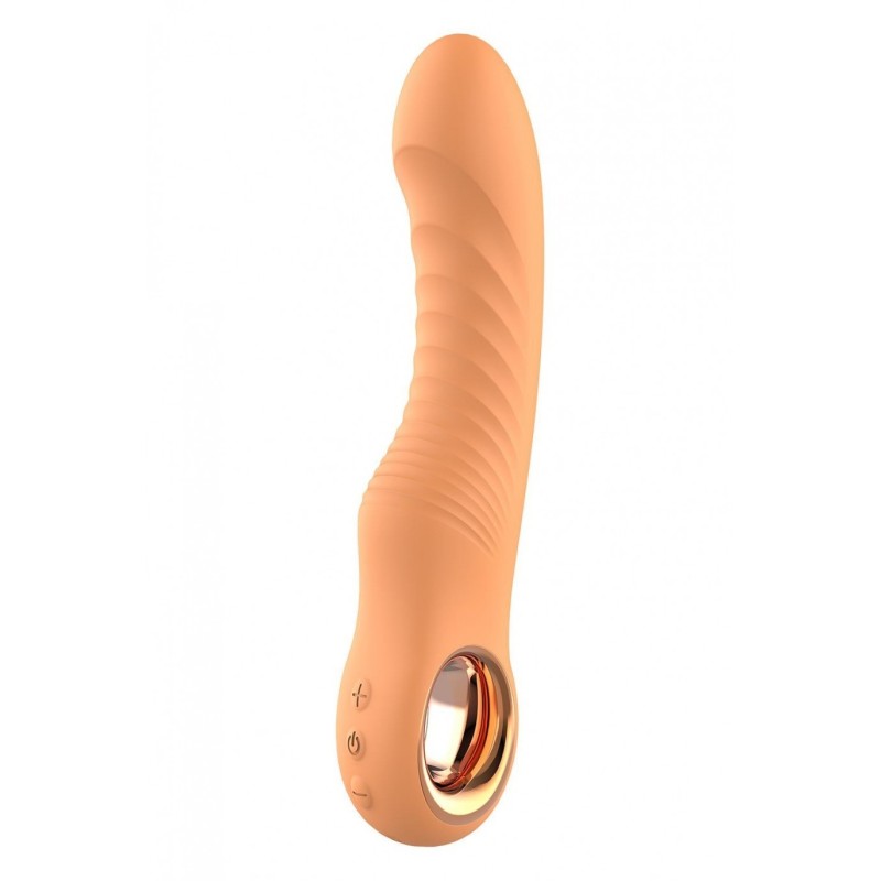 Vibrador Flexível com Nervuras Glam