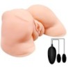 Realistic Mesh Vagina And Anus With Vibration