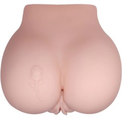 Vagina a Anus s Tetováním Realistické s Vibrací