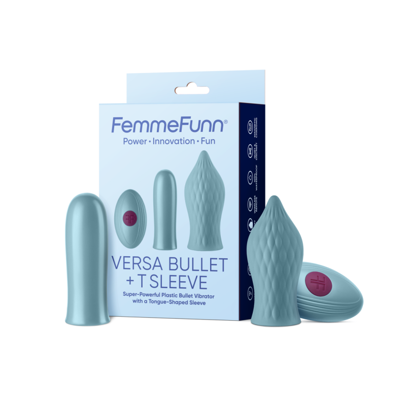 Versa Bullet + T Sleeve - Gaiši zils