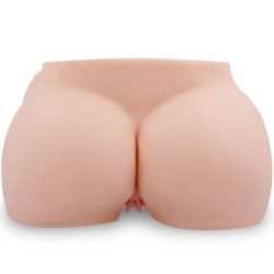 Realistische Vagina und Anus mit Vibration