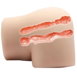 Realistisk Vagina Og Anus Med Vibration Position 4