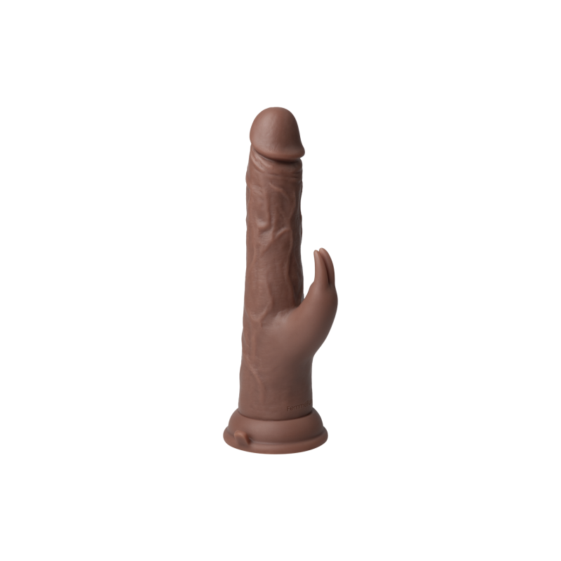 Vibromasseur Pénétrant Lapin - Marron