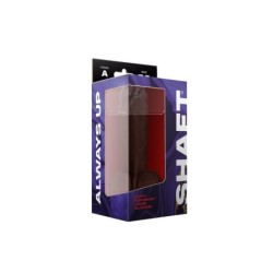 Model A 8.5 Liquide Silicone Dong W/Balls - Mahogany