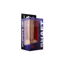 Model A 7.5'' Liquide Silicone Dong W/Balls - Pine