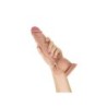 Model A 10.5 Liquide Siliconen Dildo Met Ballen - Pine