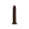 Model J 9.5 Pen dildo de silicona líquida - Caoba