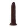 Model J 8.5 Dildo in Silicone Liquido - Mogano