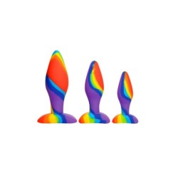 Silikon Rainbow Plug Set