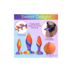 Szilikon Rainbow Plug Szett