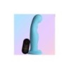 Vibrator Silicon Simply C/ Telecomandă Albastră