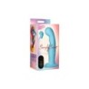 Vibrator Silicon Simply C/ Telecomandă Albastră