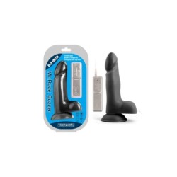 Pene Vibrador Mr Rude Buzzer Negro 21 Cm