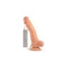 Vibračný penis Mr Rude Buzzer Flesh 25,4 cm