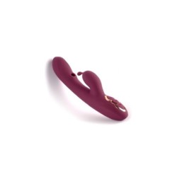 Vibrator mit Saugfunktion Greedy Girl Burgunder