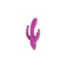 Triple Pleasure Purple Vibrator