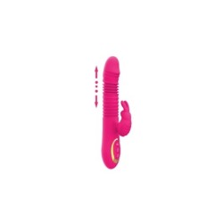 Vibrador Thrusting Rabbit Rosa