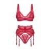 Cupide Desir 3-delni set L/Xl