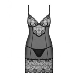 Alluria Chemise & Thong L/Xl