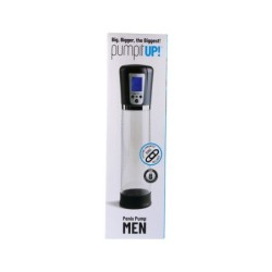 Automatisk Penispumpa M/ Display Grå Usb