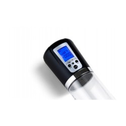Automatisk Penispumpa M/ Display Grå Usb