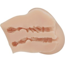 Realistische Vagina und Anus Vibrator Luna