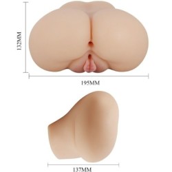Vagina i Anus Realistes Vibrador Lluna