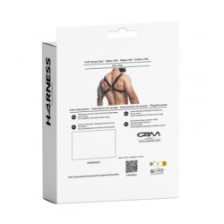 C4M Party melns Harness Viens Izmērs