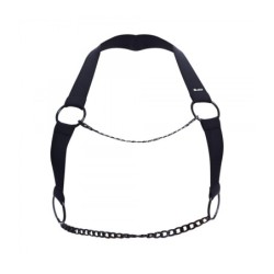 C4M Arnés Cadenas Negro S/M